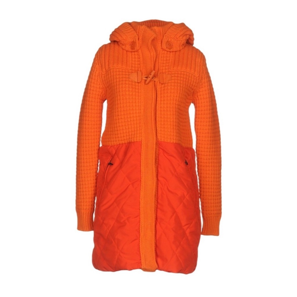 Bark down knit jacket